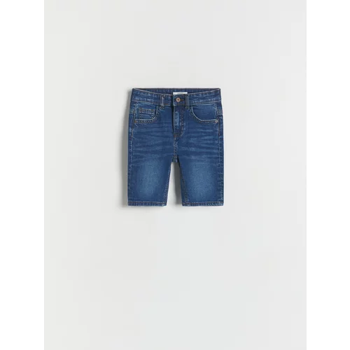 Reserved - Kratke hlače od trapera - mornarsko plava
