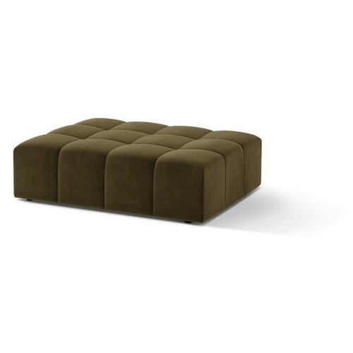 Cosmopolitan Design Kaki zelen žameten tabure Chicago &amp;ndash; Slike