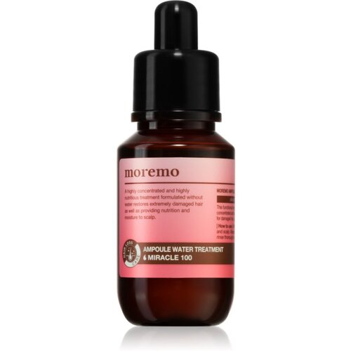 MOREMO Water Treatment Miracle 100 intenzivna regenerativna nega za lase in lasišče 30 ml Cene
