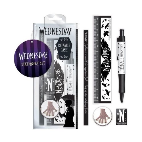 Pyramid International Wednesday (Nevermore) Stationery Set Cene