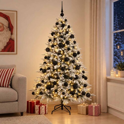  Umjetno božićno drvce s kuglicom 210 cm 300 LED lampica Cene