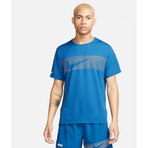Nike nk flash miler top muška majica za trčanje plava FN3051 Cene
