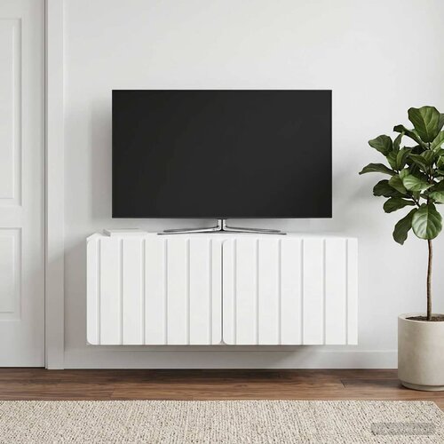 TV ormar za zid 78,5 x 31 x 30 cm Bijela Konstruirano drvo Cene