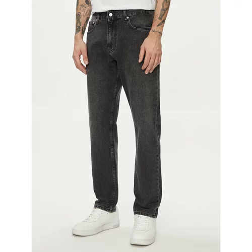 Calvin Klein Jeans Jeans hlače Authentic J30J324830 Črna Straight Fit
