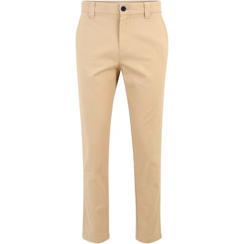 Tommy Jeans Chino hlače &amp;#039;Austin&amp;#039; mornarska / svetlo rjava / rdeča / bela Slike