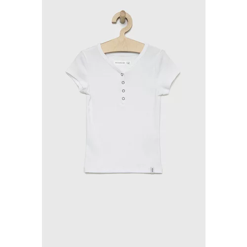 Abercrombie & Fitch Dječja majica kratkih rukava boja: bijela