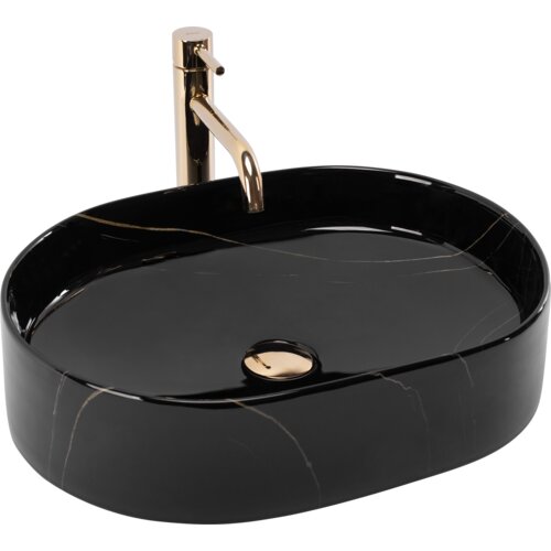 Rea Umivalnik Nadia 50 Black Stone Cene