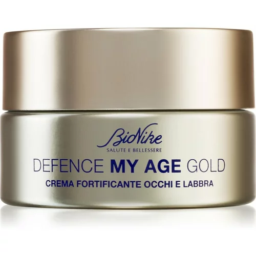 BioNike Defence My Age Gold krema proti gubam za predel okoli oči in ustnic 15 ml