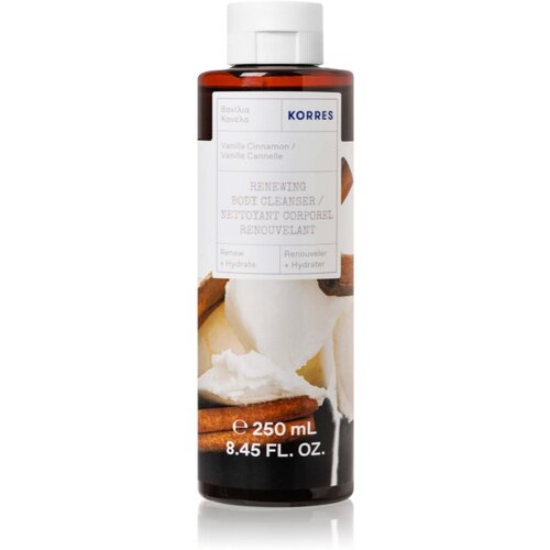 Korres Vanilla & Cinnamon nežni gel za prhanje 250 ml Cene
