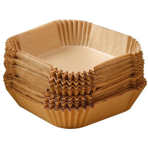 INF Papirnati vložki za cvrtnik proti prijemanju 16 cm 50 kosov Nature, (21247929) Slike
