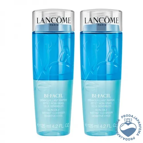 Lancome Bi-Facil Instant Cleanser 2x125ml