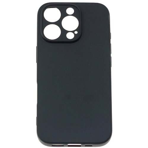 HURTEL Silikonska Mekana futrola TPU za Apple iPhone 16 Pro Max - Crna Cene
