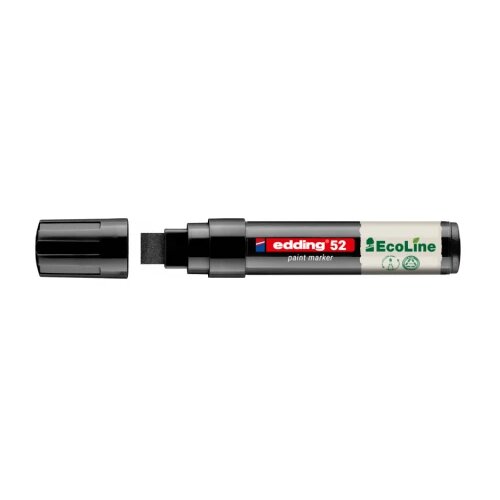 Edding Paint marker E-52 Ecoline Jumbo 4-15mm, na vodenoj bazi crna Slike