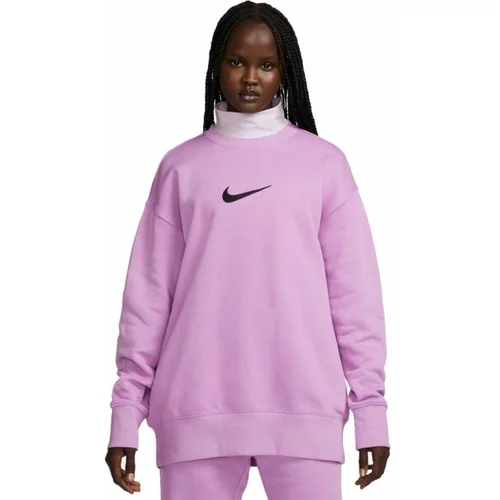Nike NSW FLC OS CREW MS Ženska majica, ljubičasta, veličina