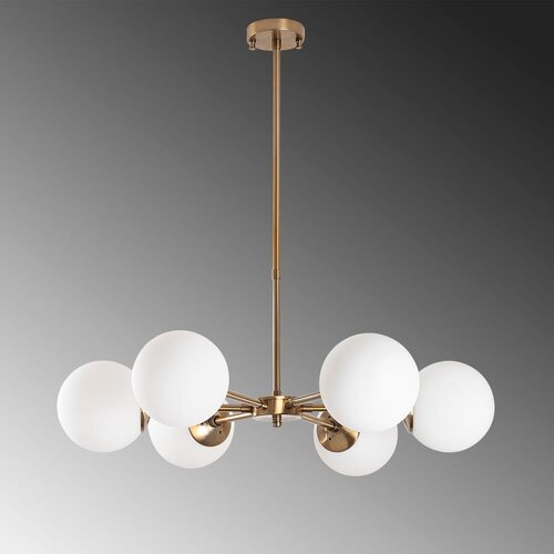 Opviq Luster Akkas 10080, Metal, Bronzana boja Slike