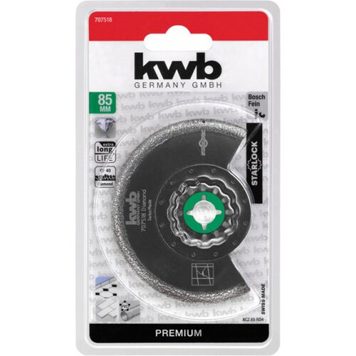 KWB dijamantska rezna ploča za multialat R. 85 mm ( 49707518 ) Cene
