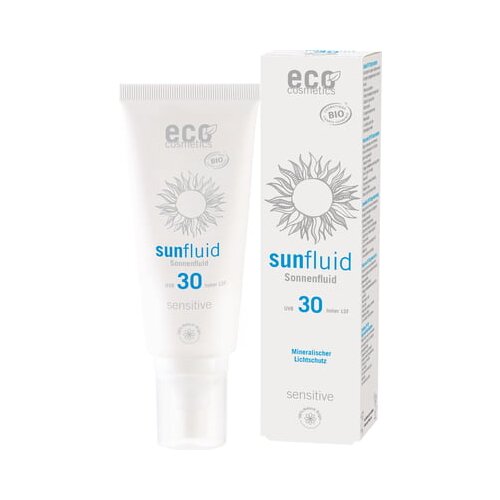 eco cosmetics Sensitive fluid za zaščito kože pred soncem ZF 30 Cene