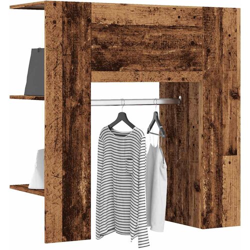 vidaXL Predsobna omara iz starega lesa 97,5x37x99 cm Cene
