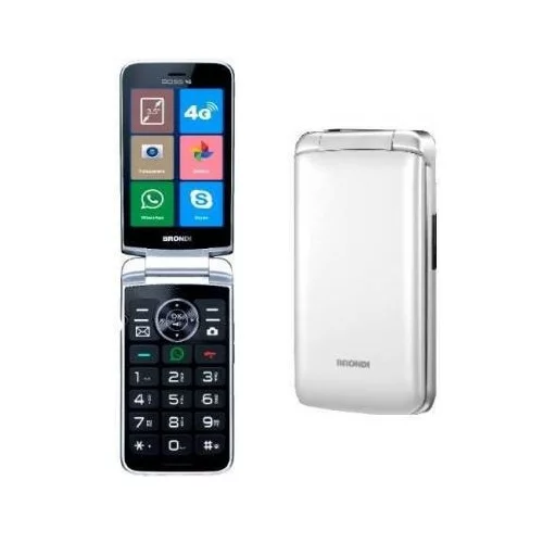 Brondi Boss 4G White DS ITA klasični mobilni telefon, (20504810)