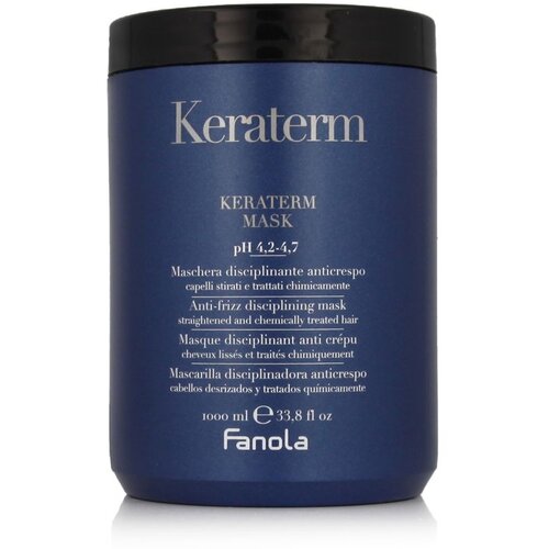 Fanola Keraterm Hair Ritual Anti-Frizz maska za kosu 1000 ml Slike