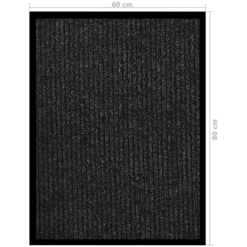  Otirač prugasti antracit 60 x 80 cm Slike
