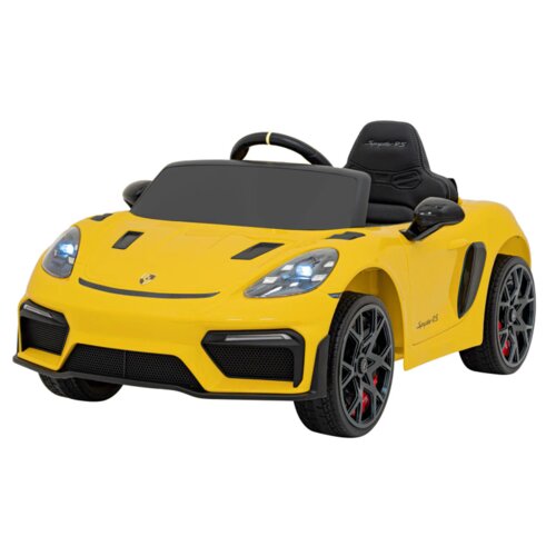  Licencirani Porsche 718 Spyder RS dječji automobil na akumulator, žuti Cijene