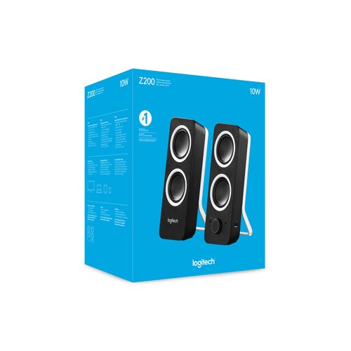 Logitech Z200 midnight black zvučnik Slike