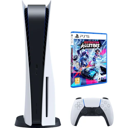 Sony igraća konzola PlayStation 5 + Destruction AllStars – PS5 Slim D chassis+Destr. AllStars