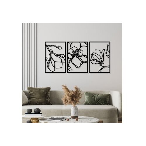 Wallity Zidna dekoracija Adda, 120x56,5 cm, crna Slike