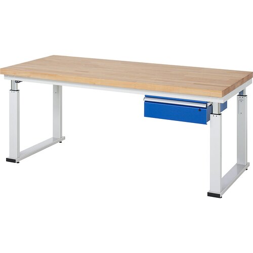 RAU Spodnji predalnik, ŠxG 580 x 650 mm, za serijo miz 600, višina predala 1 x 150 mm Cene