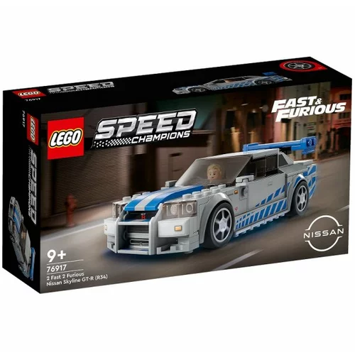 Lego speed champions 2 Fast 2 Furious Nissan Skyline GT-R (R34) 76917