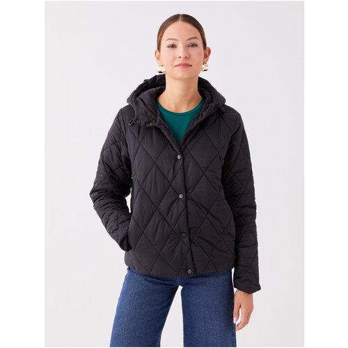 LC Waikiki Women's Quilted Down Jacket with a Hood Slike