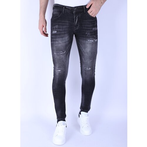 Local Fanatic Kavbojke slim 146971596 Siva Cene