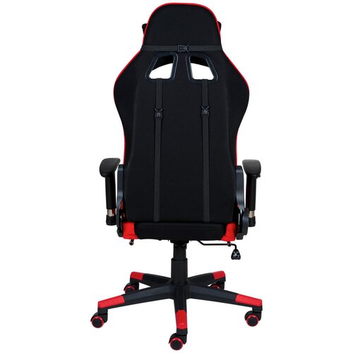 XORA GAMING STOL kovina, umetna masa, tekstil rdeča, črna Slike