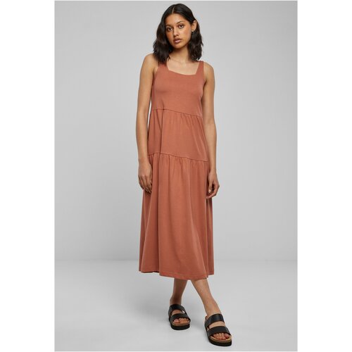 UC Curvy Ladies 7/8 Length Valance Summer Dress terracotta Cijene