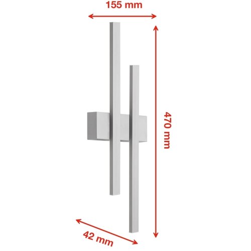 Telefunken 313204TF - LED spolja&amp;scaron;nja zidna svetiljka 2xLED/4W/230V IP44 Slike