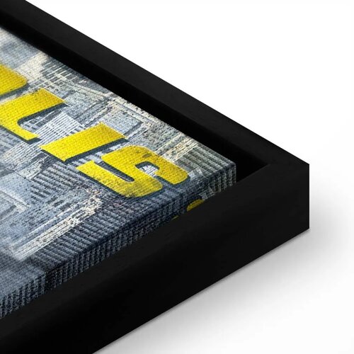  Slika - Metropolis (1 Part) Vertical 60x90 U crnom drvenom okviru Slike