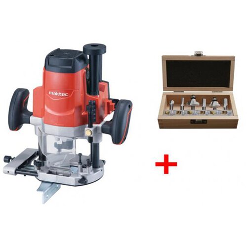 Makita Glodalica za drvo Maktec MT362 + glodala Cene