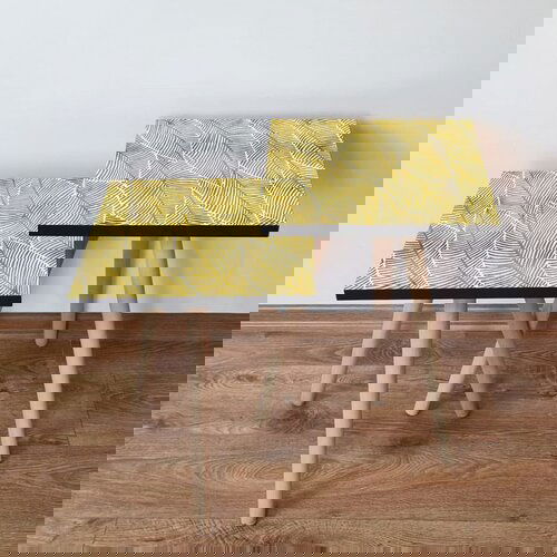 Hanah home 2Shp239 - yellow yellowwhite nesting table (2 pieces) Cene