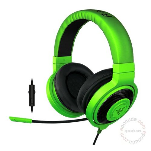 Razer Kraken Pro 2015 Gaming Green slušalice Slike
