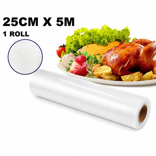 Impakt Folija za Vakumiranje Hrane 25 &amp;times; 500 cm Slike