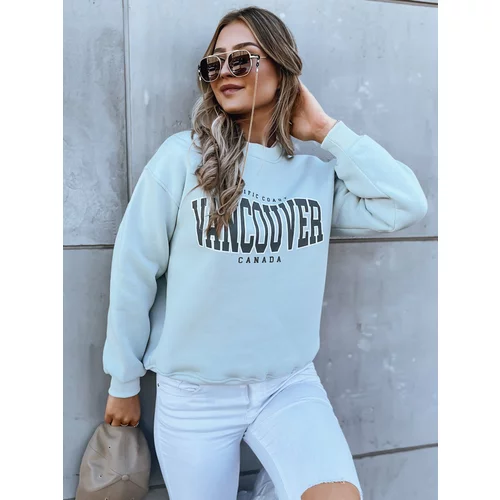 DStreet VANCOUVER ladies hoodless sweatshirt, mint