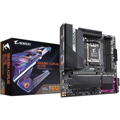 Gigabyte matična ploča, B650M Aorus Elite, Rev. 1.x Cene
