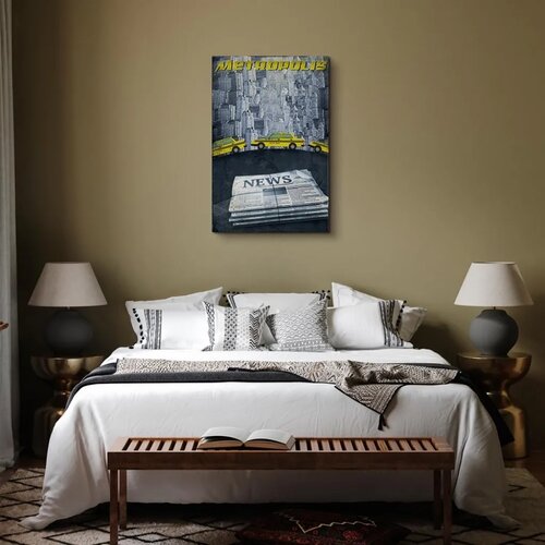  Slika - Metropolis (1 Part) Vertical 20x30 Premium Print Slike