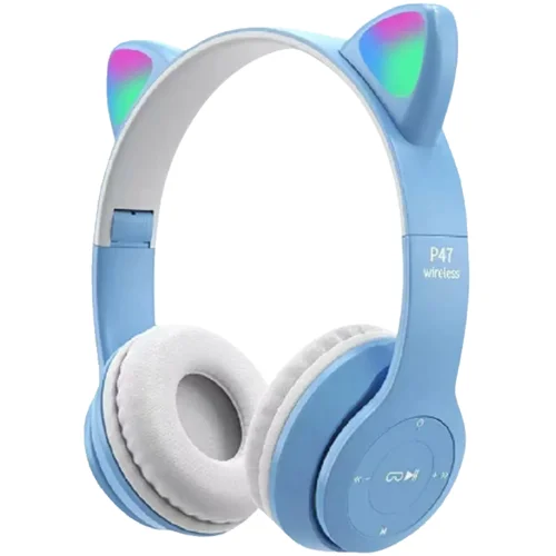  Slušalice za djecu bluetooth cat P47M blue