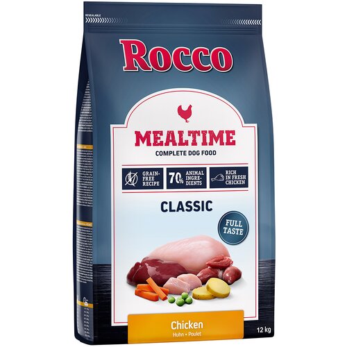 Rocco 10 % popusta na Mealtime suho pasjo hrano 12 kg! - piščanec Cene