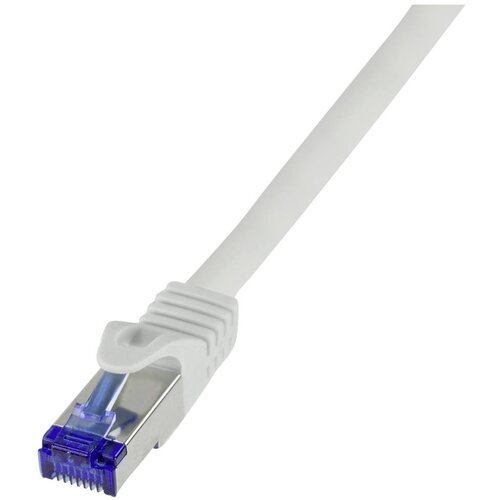 Logilink C6A142S RJ45 CAT 6a S/FTP 50.00 m siva 1 kos, (20416349) Cene