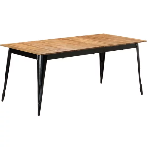 vidaXL blagovaonski stol od masivnog drva bagrema 180 x 90 x 76 cm