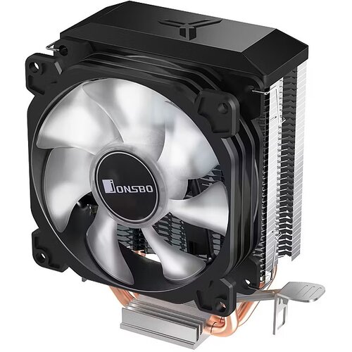 Jonsbo CR-1200E CPU cooler RGB 92mm fan argb LEDs, black-silver Cijene