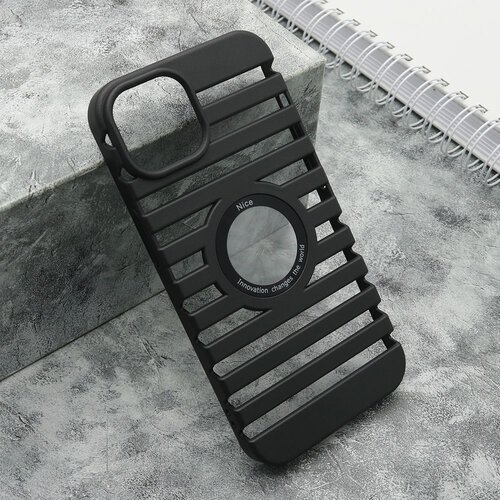  Maska lines logo cut za iphone 14/ crna Cene
